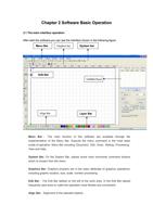 2 Software Basic Operation 21 The main interface operation (Page 3 / 9) RDCAM 5.0 Laser Engraving Cutting Software User Manual